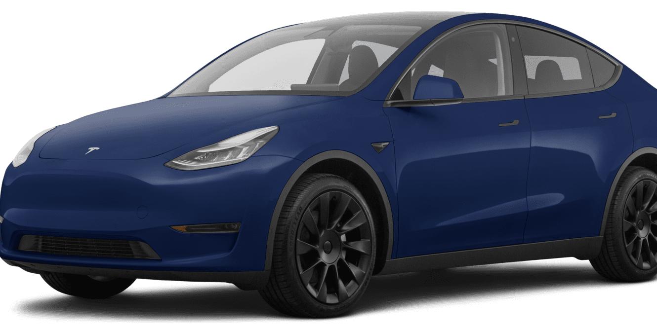 TESLA MODEL Y 2020 5YJYGDEF0LF023223 image